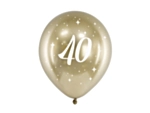 40 Års Balloner Guld