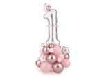 1 År Ballonfigur Lyserød