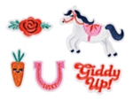 Giddy Up Hest Strygemærker