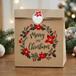 Vintage Merry Christmas Gaveposer