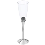 Flute Skrå Champagneglas Sølv