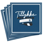 Tillykke Med Huen Servietter Blå