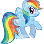 My Little Pony® Rainbow Dash Folieballon