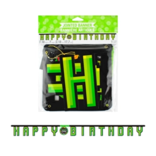 Gaming Party Happy Birthday Guirlande