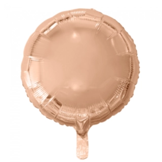 Rund Folieballon Rosaguld