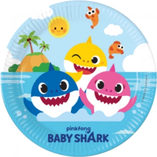 Baby Shark® Paptallerkner