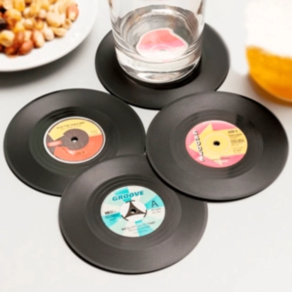 Vinyl Drinksbrikker
