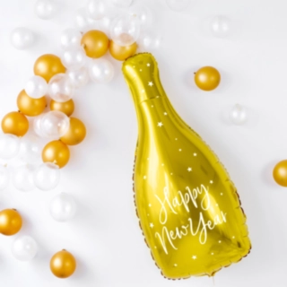 Champagne Happy New Year Folieballon