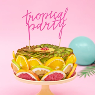 Tropical Party Kagetopper Pink