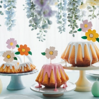 Blomster Kagetoppere