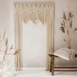 Boho Macrame Backdrop