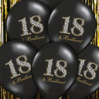 18 & Brilliant Balloner Sort