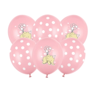 Elefant Balloner Lyserød