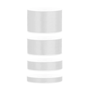 Satinbånd Sølv