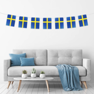 Svensk Flagguirlande