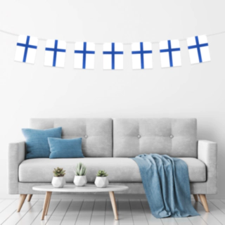Finsk Flagguirlande